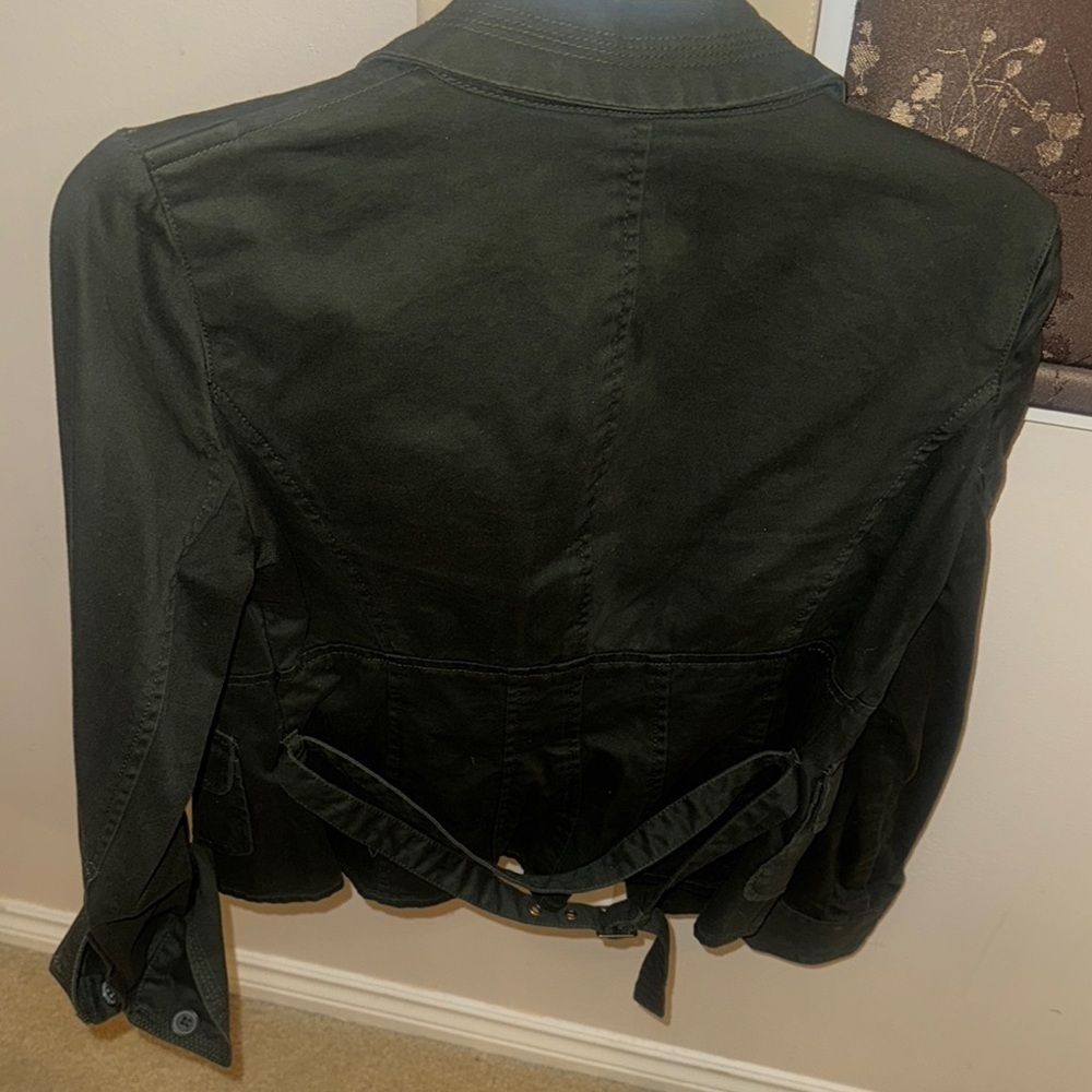 Jamaica Bay Forest Green Soft Denim - Picture 4 of 4